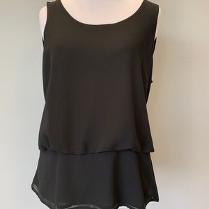 Black Naked Zebra Top